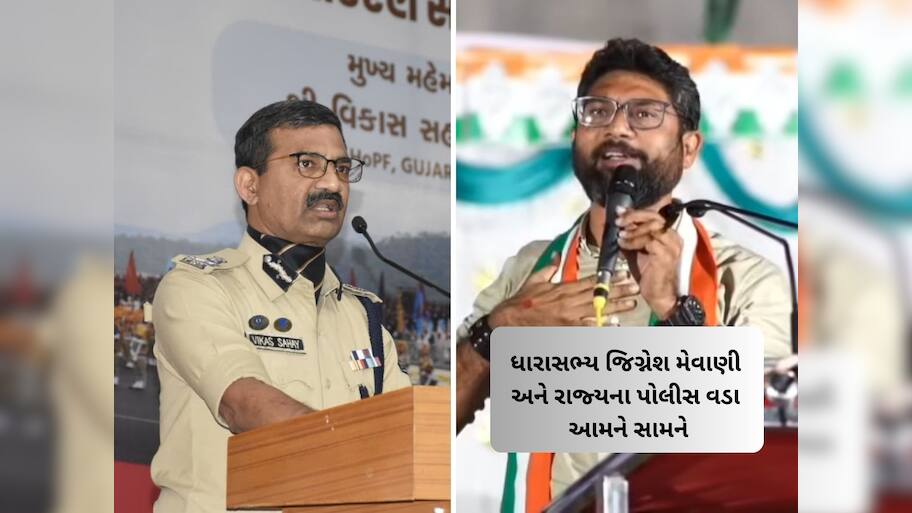 મેવાણીએ ગુજરાતના DGP ને ચોખ્ખેચોખ્ખું સંભળાવી દીધું, તમારુ નામ વિકાસ સહાય છે તો ગુજરાતની જનતાને સહાય કરો