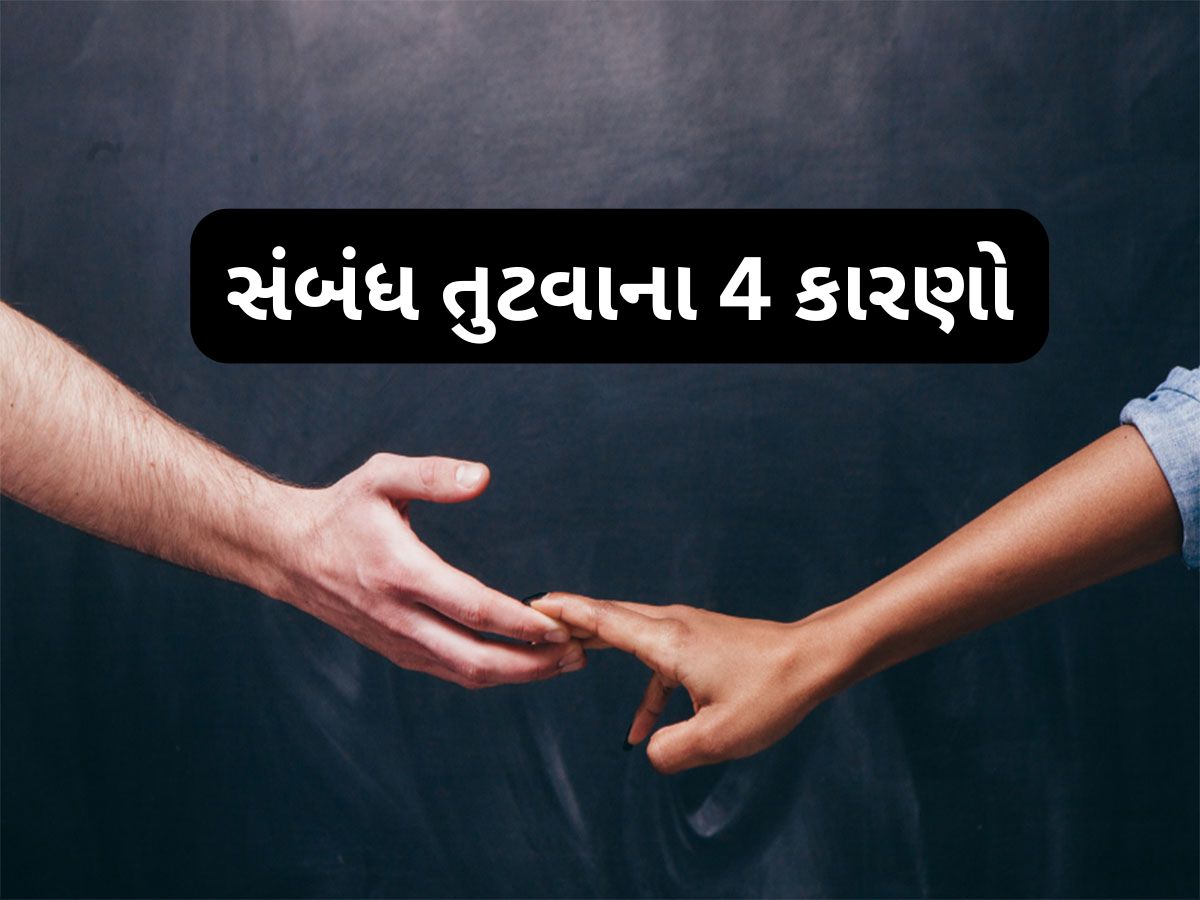 Relationship Tips: ગળાડૂબ પ્રેમમાં હોય તેવા કપલને પણ પણ અલગ શરી શકે છે આ 4 છુપી વાતો Relationship Tips: ગળાડૂબ પ્રેમમાં હોય તેવા કપલને પણ પણ અલગ શરી શકે છે આ 4 છુપી વાતો