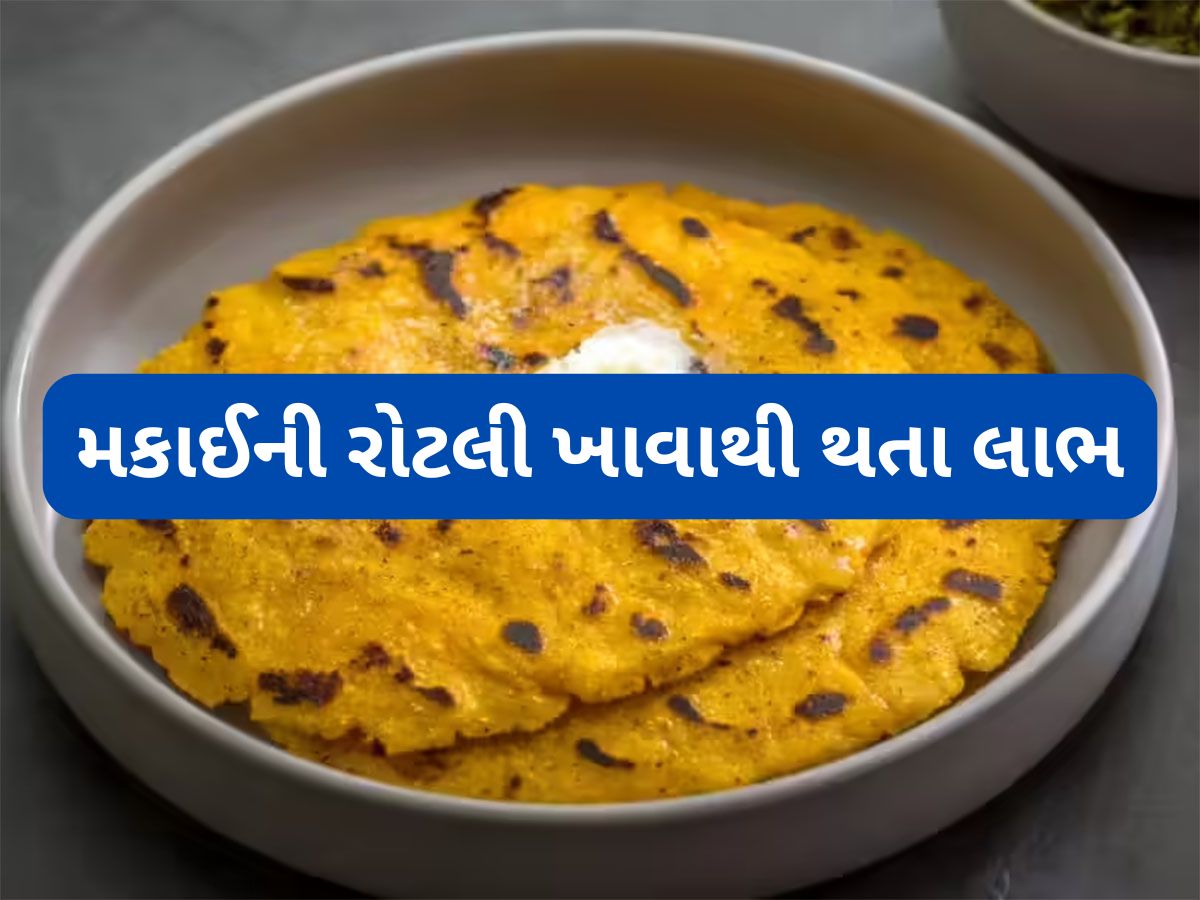 Makai Flour: મકાઈના લોટની રોટલી ખાવાનું કરી દો શરુ, ગણતરીના દિવસોમાં શરીરની આ તકલીફો દુર થઈ જશે Makai Flour: મકાઈના લોટની રોટલી ખાવાનું કરી દો શરુ, ગણતરીના દિવસોમાં શરીરની આ તકલીફો દુર થઈ જશે