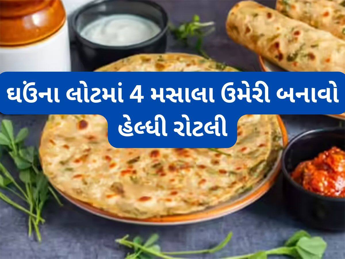 Healthy Roti: ઘઉંના લોટમાં આ 4 વસ્તુઓ મિક્સ કરી રોટલી બનાવો, રોજ 2 રોટલી ખાવાથી શરીરમાંથી નીકળવા લાગશે રોગ