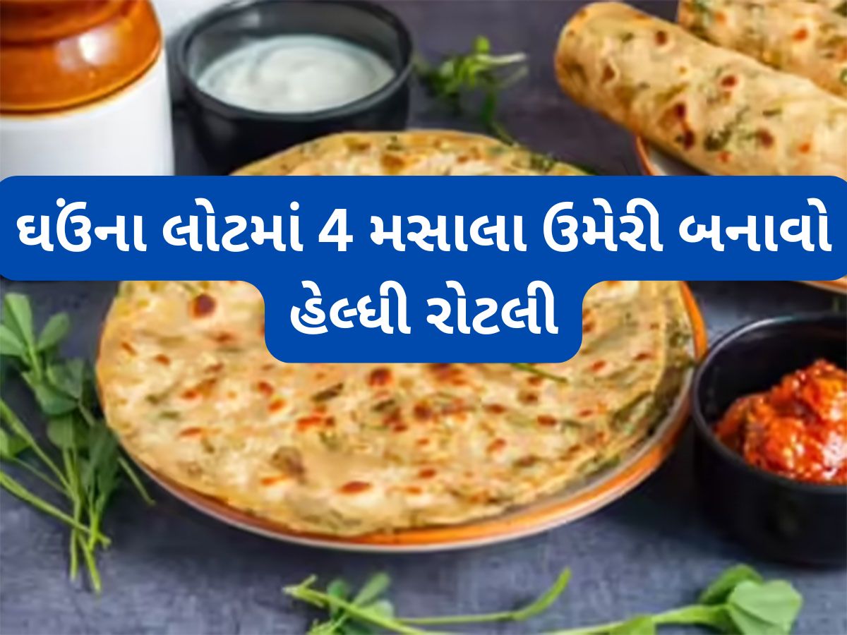 Healthy Roti: ઘઉંના લોટમાં આ 4 વસ્તુઓ મિક્સ કરી રોટલી બનાવો, રોજ 2 રોટલી ખાવાથી શરીરમાંથી નીકળવા લાગશે રોગ