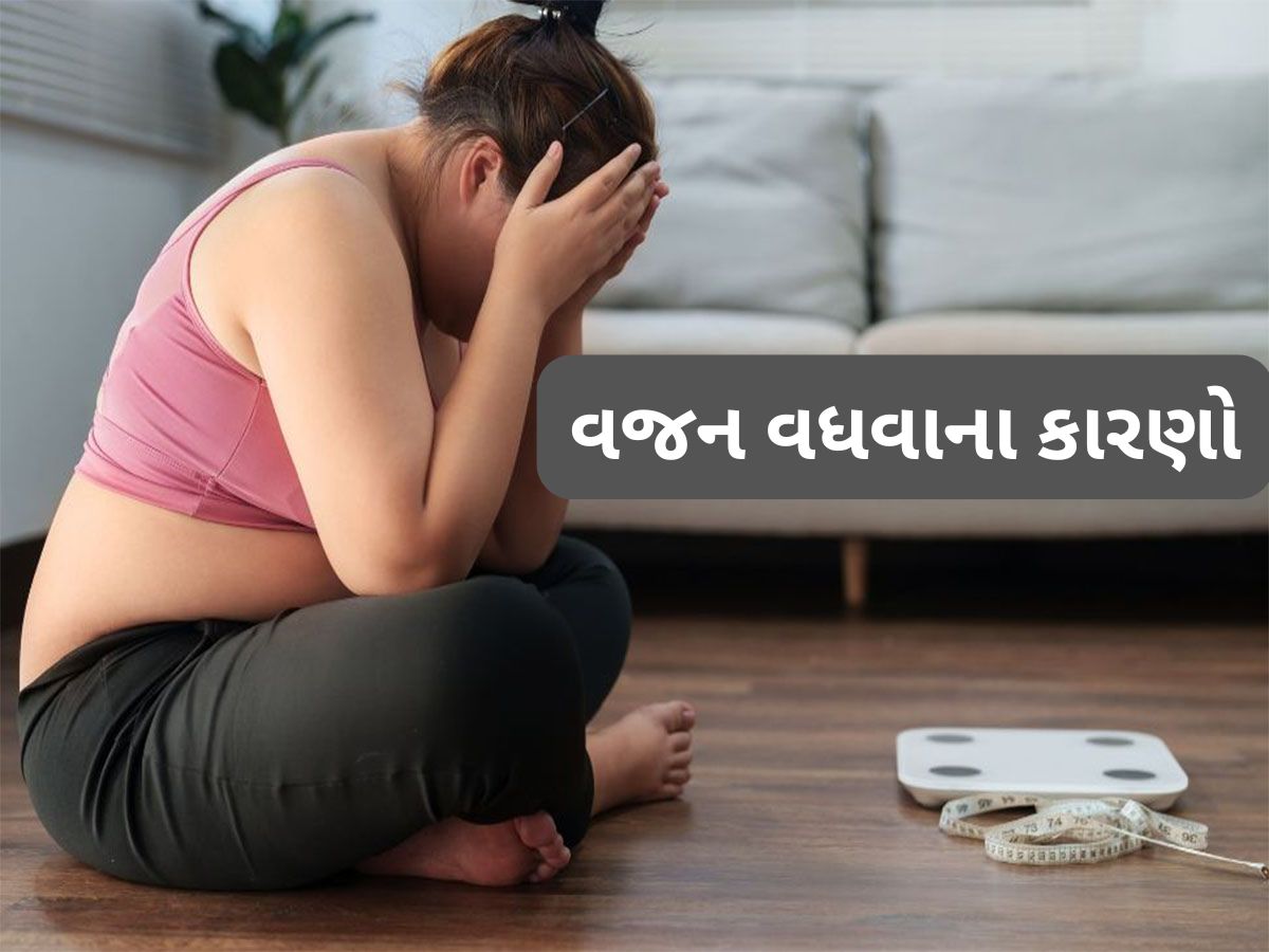 Weight Gain: વધારે ખાવાથી જ નહીં આ 5 બીમારી થઈ હોય તો પણ અચાનક ઝડપથી વધવા લાગે વજન Weight Gain: વધારે ખાવાથી જ નહીં આ 5 બીમારી થઈ હોય તો પણ અચાનક ઝડપથી વધવા લાગે વજન