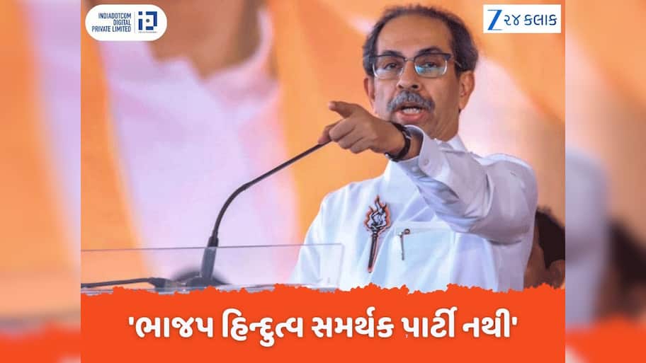 ભાજપ એક સત્તાભૂખી પાર્ટી, તકવાદ તો તેમના DNAમાં છે, ઉદ્ધવ ઠાકરેના આકરા પ્રહાર