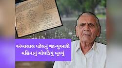 ગુજરાતમાં ભરશિયાળે કમોસમી વરસાદના યોગ સર્જાયા : આજથી આ જિલ્લાઓમાં માવઠાની આગાહી 