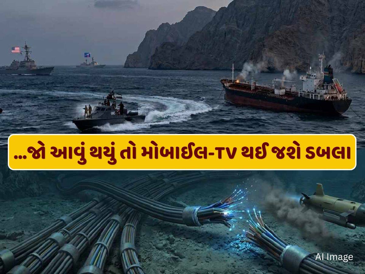 What will happen in India if Iran cuts the internet cable in Strait of ...