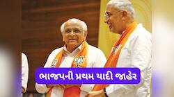 ભાજપની પ્રથમ યાદી જાહેર : વડોદરા-વાવ-થરાદ-સુરેન્દ્રનગર-મોડાસાના ઉમેદવારોનું લિસ્ટ આવ