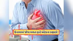 અતિશય ગરમીમાં પણ આવી શકે છે હાર્ટ એટેક ! જો તમને આ 5 લક્ષણો દેખાય, તો સાવધાન, જાણો