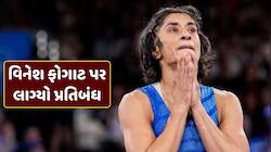 વિનેશ ફોગાટને મોટો ઝટકો, WFIએ લગાવ્યો પ્રતિબંધ, જાણો શું છે સમગ્ર ઘટના