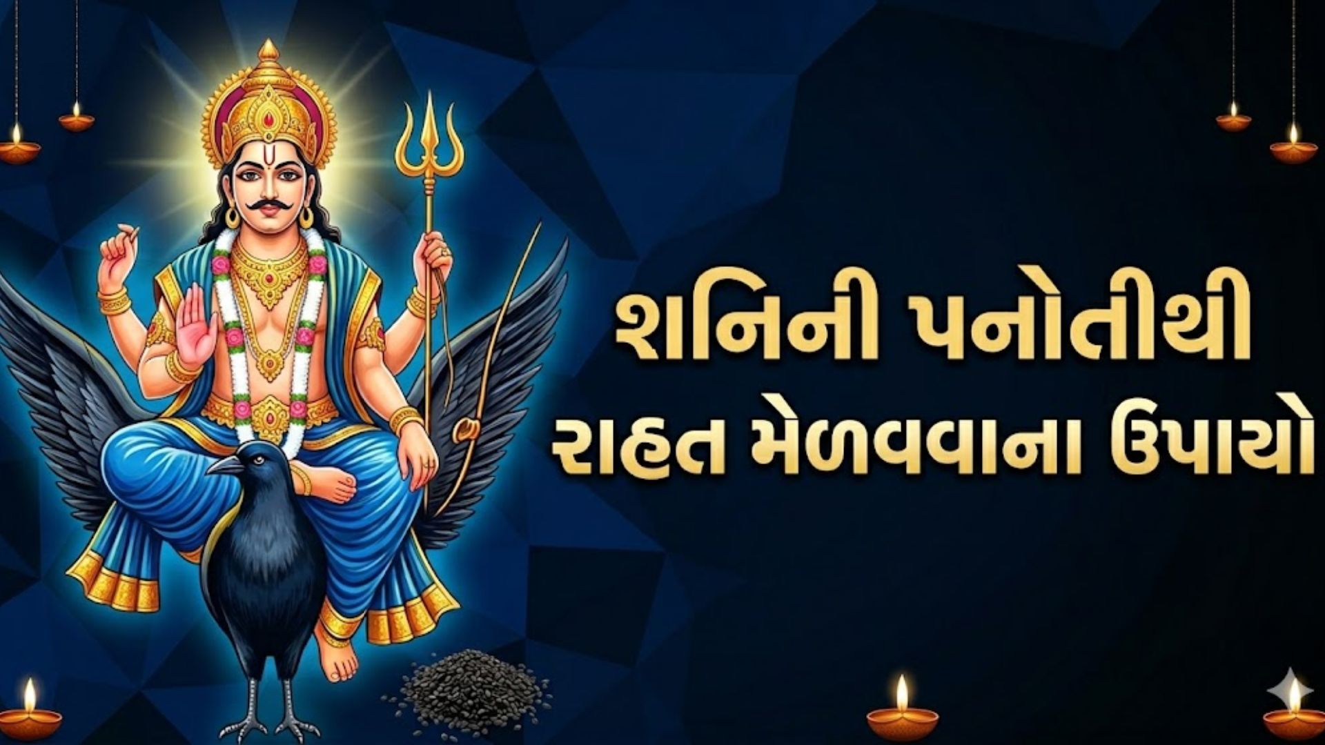 શનિ અમાવસ્યાએ અચૂક કરો આ ઉપાય, પનોતી અને આર્થિક તંગીમાંથી મળશે રાહત શનિ અમાવસ્યાએ અચૂક કરો આ ઉપાય, પનોતી અને આર્થિક તંગીમાંથી મળશે રાહત