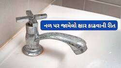 નળ પર જામેલો ક્ષાર દુર કરવાનો સરળ ઉપાય, 5 મિનિટમાં નળ નવા હોય તેમ ચમકવા લાગશે