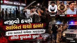 અમદાવાદમાં મેડિકલ સ્ટોર પર ખેલાયો મોતનો ખેલ! સામાન્ય ઝઘડામાં યુવકની નિર્મમ હત્યા
