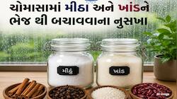 ચોમાસામાં ખાંડ અને મીઠું રહેશે ડ્રાય, ખાંડ-મીઠું સાથે રાખો આ 4 માંથી કોઈ 1 વસ્તુ