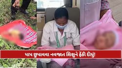 ભરૂચમાં માનવતા શરમાઈ ગઈ! ભારે વરસાદ વચ્ચે નહેર કાંઠે ત્યજી દેવાયું નવજાત બાળક