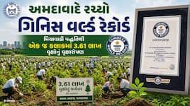 અમદાવાદે રચ્યો ગિનીસ વર્લ્ડ રેકોર્ડ, 3.61 લાખ વૃક્ષો વાવી સ્થાપ્યો વિશ્વવિક્રમ
