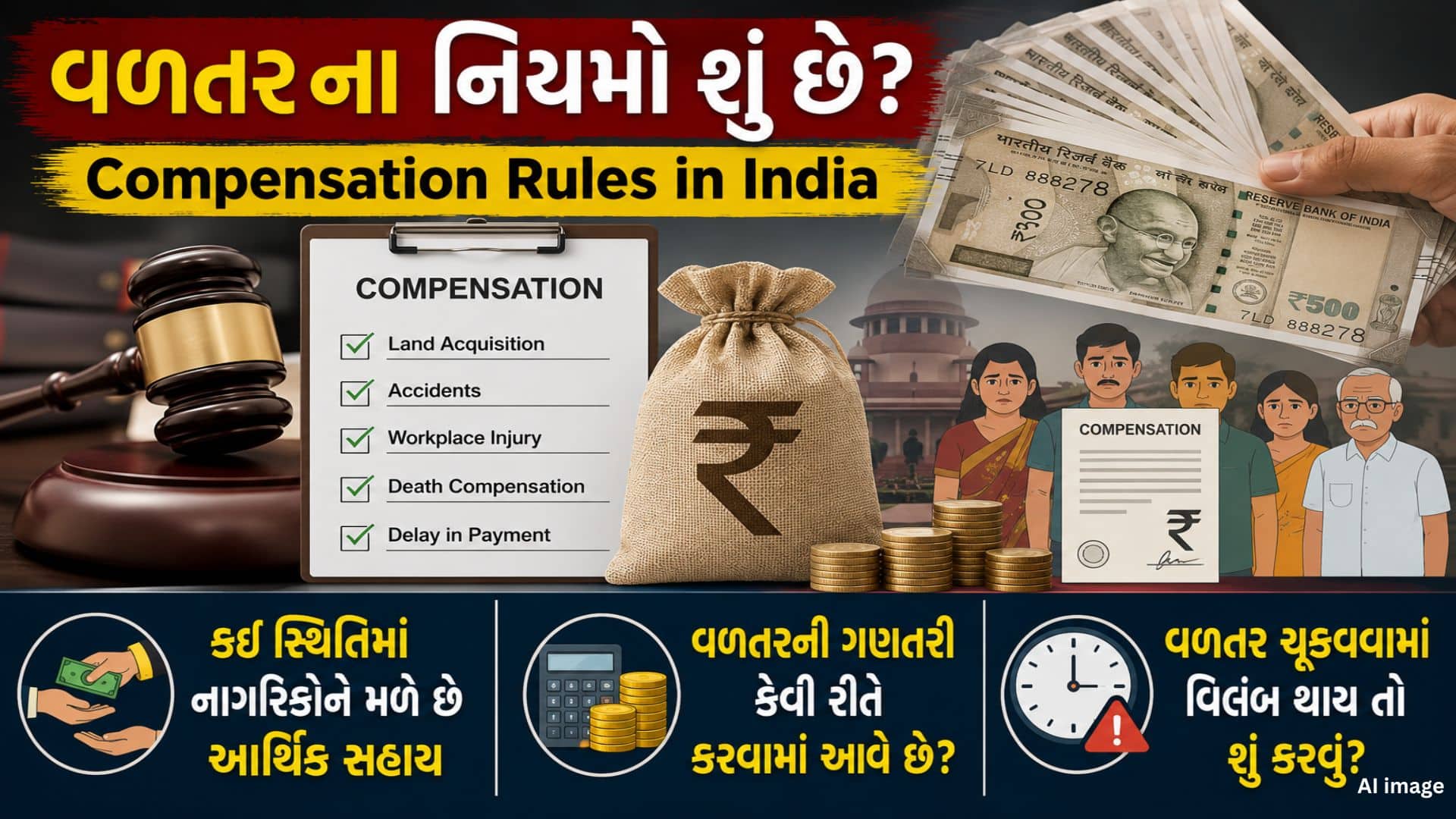 ભારતમાં વળતર કેવી રીતે નક્કી થાય છે?