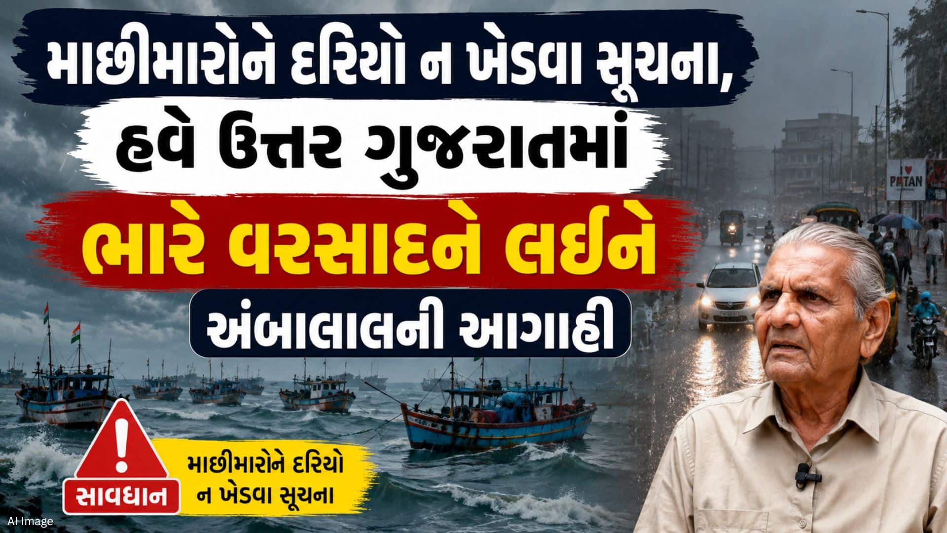 અંબાલાલ પટેલની આગાહી: 8-12 ઓગસ્ટ સુધી ભારે વરસાદ