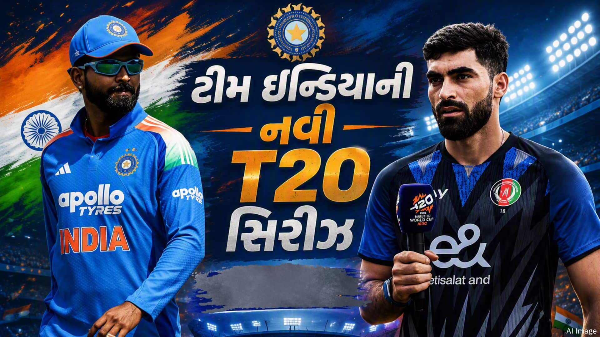 ભારત-અફઘાનિસ્તાન T20 શ્રેણીની તારીખો જાહેર