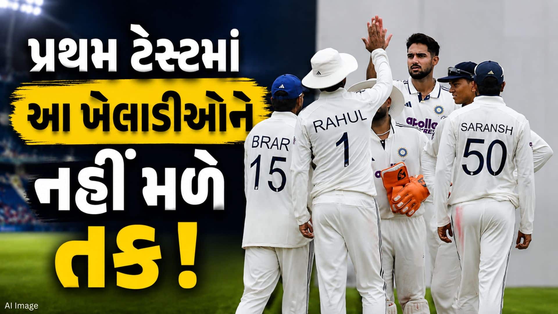 ગાલે ટેસ્ટ માટે ભારતની સંભવિત પ્લેઇંગ XI જાહેર