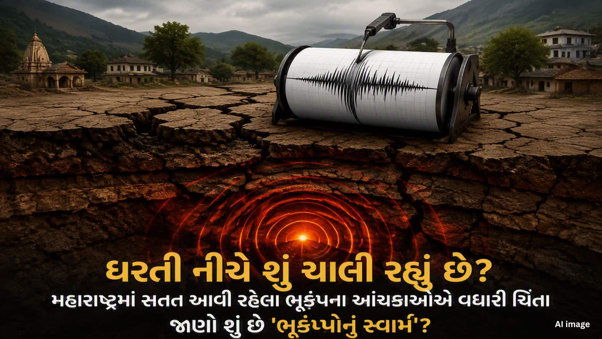 મહારાષ્ટ્રમાં 16 દિવસમાં 29 ભૂકંપ, નિષ્ણાતોનું કહેવું છે કે મોટો ખતરો નથી