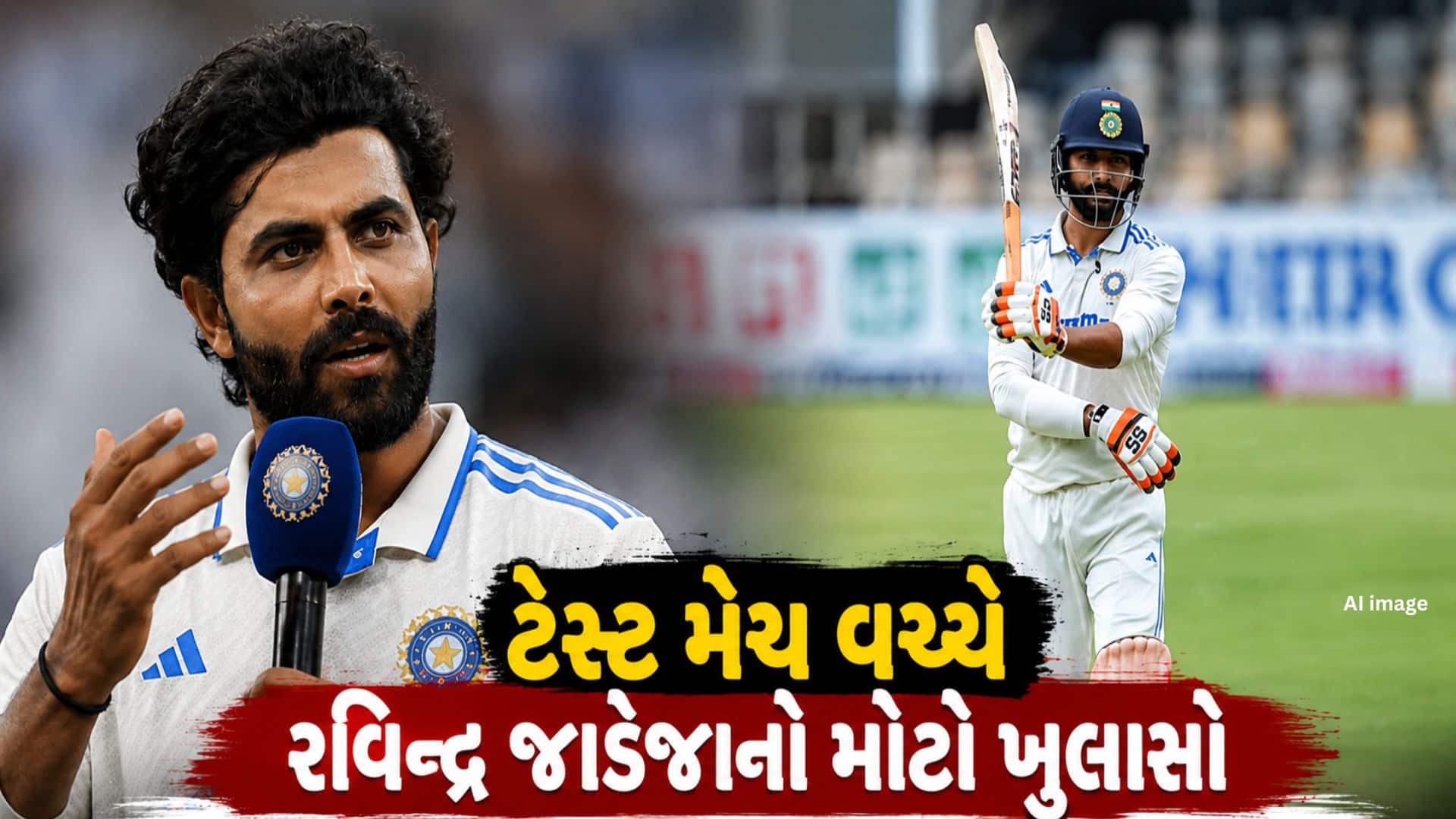 જાડેજાનો ખુલાસો: ટીમને મારી બેટિંગ પર ભરોસો નહોતો