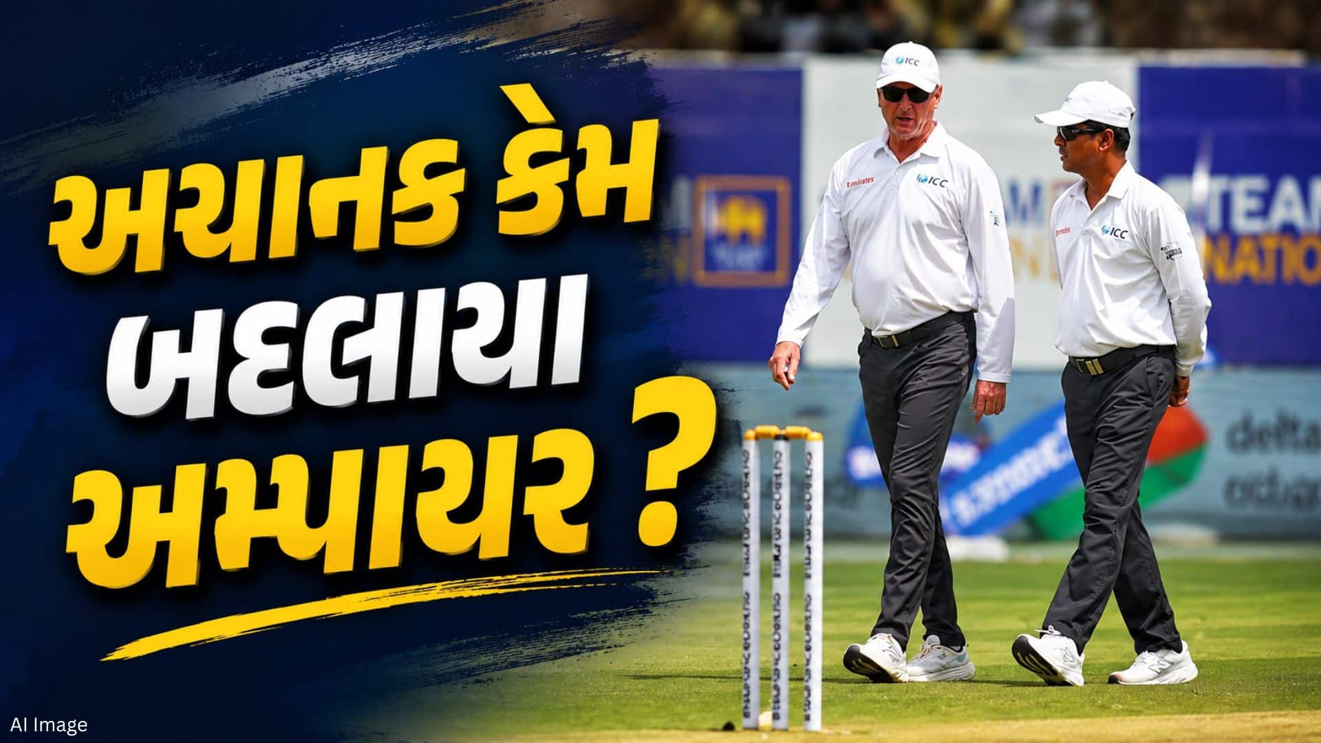 ગાલે ટેસ્ટમાં અમ્પાયર રોડ ટકર બીમાર, મેદાન છોડવું પડ્યું