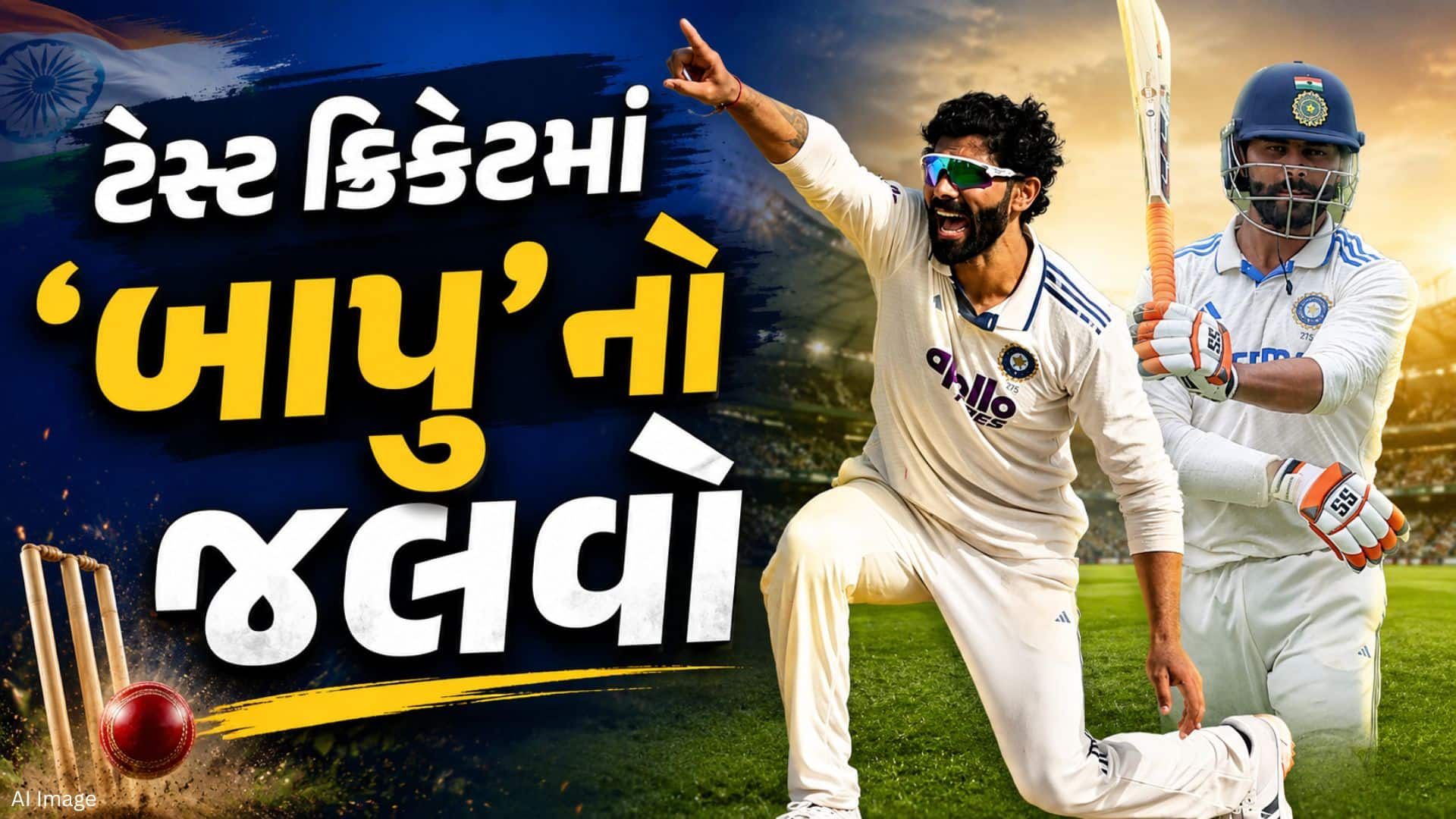 જાડેજાએ 350 ટેસ્ટ વિકેટ સાથે ઇતિહાસ રચ્યો