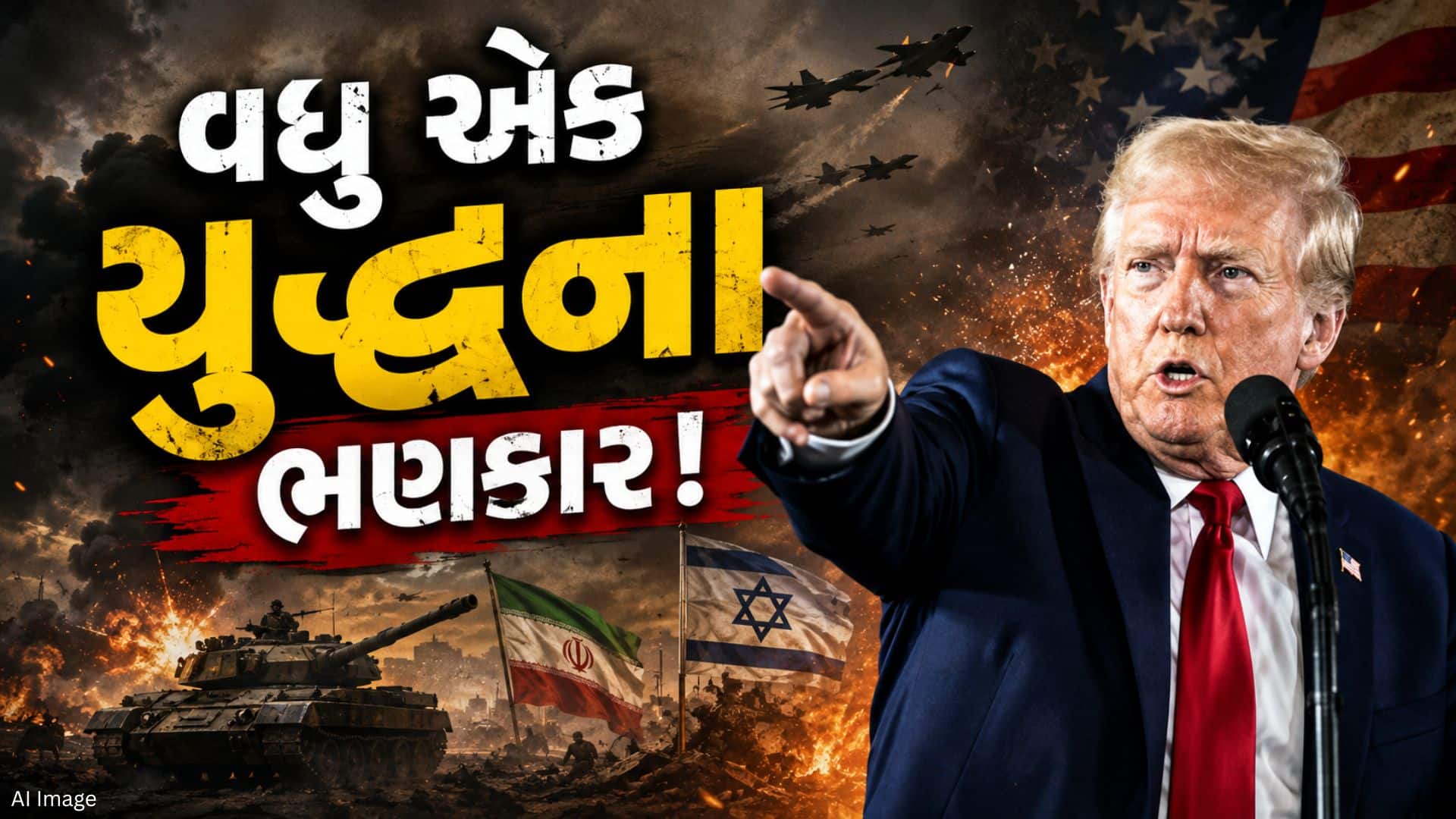 ટ્રમ્પે ઓમાનને બોમ્બમારાની ધમકી આપી