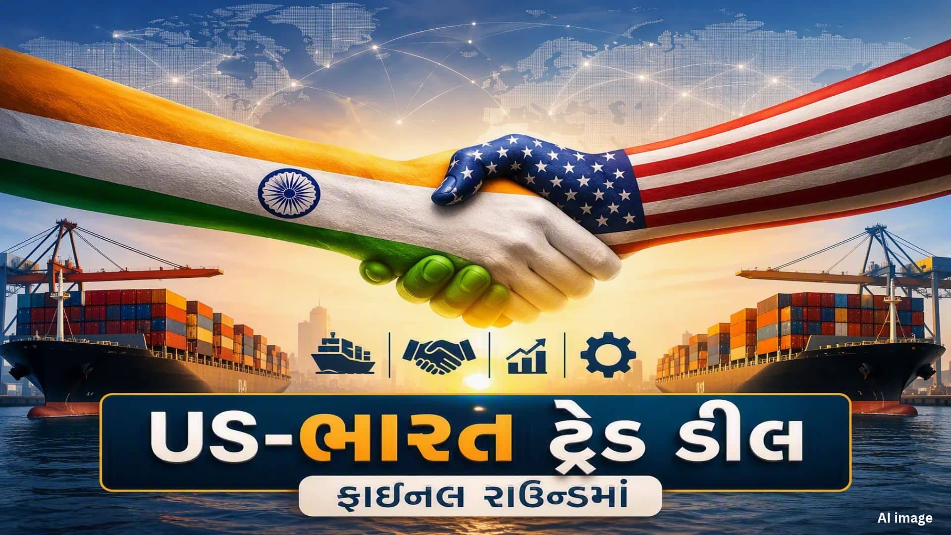 ભારત-અમેરિકા ટ્રેડ ડીલ લગભગ અંતિમ તબક્કામાં
