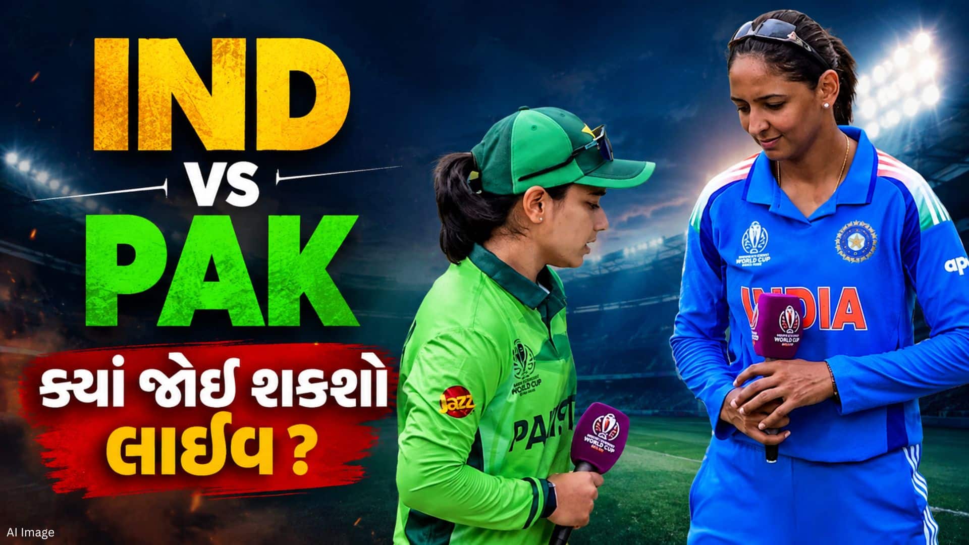 IND vs PAK : ભારત-પાકિસ્તાન વચ્ચે આજે મહામુકાબલો, જાણો ક્યારે અને ક્યાં જોઈ શકશો લાઈવ