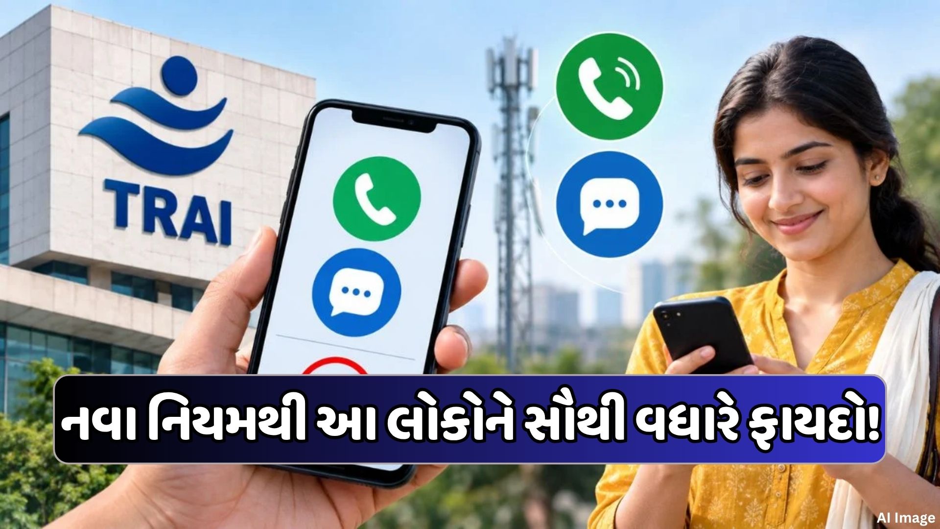 Why pay more if you dont need data TRAIs major decision companies must offer affordable voice and SMS packs | ડેટાની જરૂર નથી, તો વધુ પૈસા કેમ ભરીએ? ટ્રાઇનો મોટો નિર્ણય, કંપનીઓને