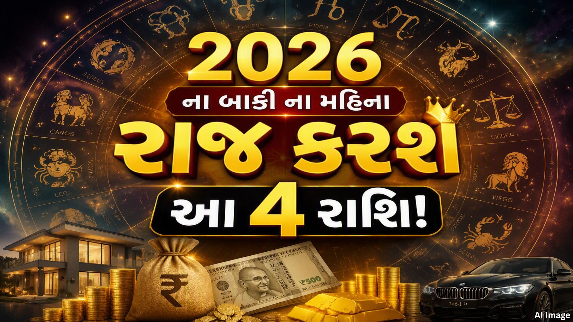 ગ્રહ ગોચર 2026: ચાર રાશિઓને 92 દિવસનો લાભ