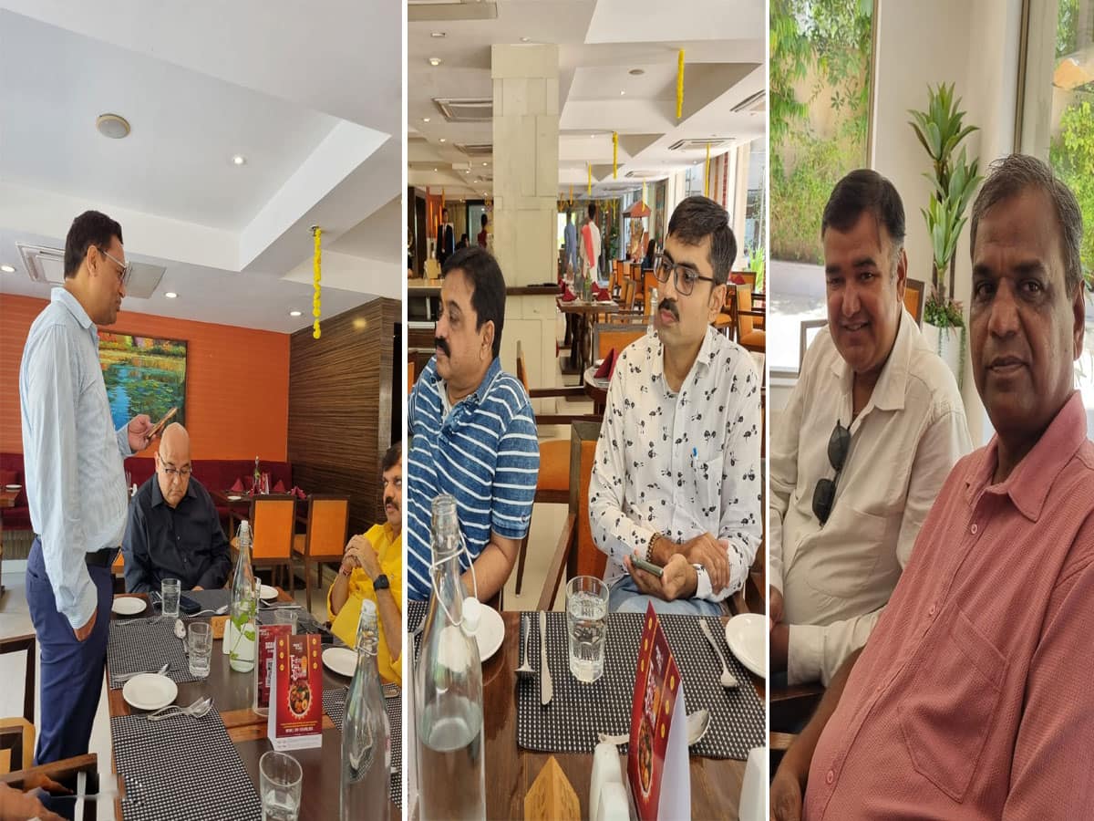 gujarat media club agm meeting with new development plannings 