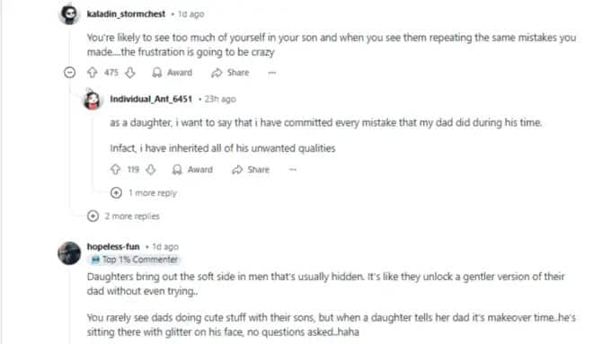 why most of the boys want Daughters