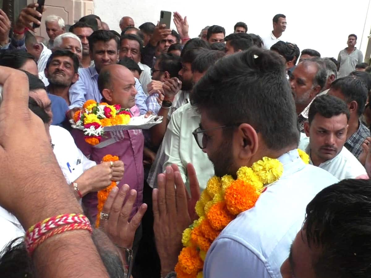 MLA Visavadar First Visit Khodaldham Kagvad