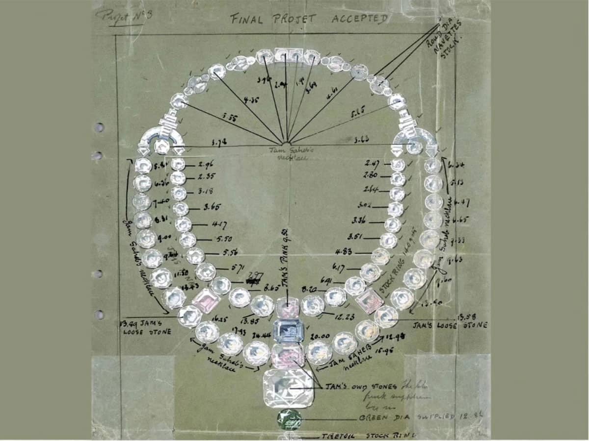 Isha Ambani maharaja ranjitsinhji diamond necklace