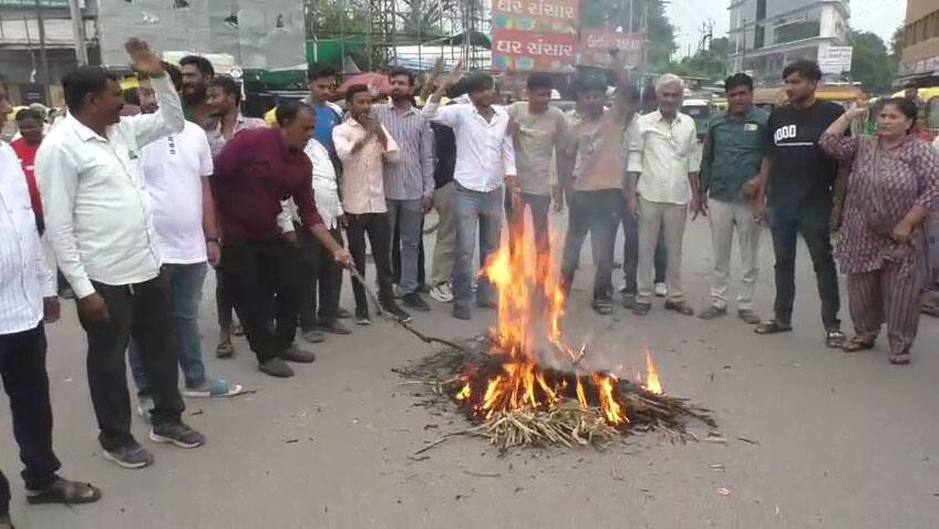 Patan Municipality Chief Officer Hiral Thakker MLA Kirit Patel Clash