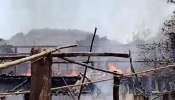 ડુંગર પર આવેલા ઘરમાં આગ લાગી, ઘરવખરી બળીને ખાખ, નર્મદા જિલ્લાના વાંદરી ગામની ઘટના