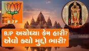 મોદી સરકારે રામ મંદિર બનાવ્યું અને BJP અયોધ્યાની જ હારી, જાણો ક્યો મુદ્દો ભારી?