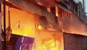 સુરતઃ માંગરોળની નવાપુરા GIDCમાં ભીષણ આગ, સાઇ લક્ષ્મી નામની કંપની આગની જ્વાળાઓમાં લપેટાઇ