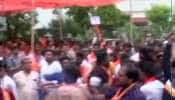 રાહુલ ગાંધીની મુલાકાત મુદ્દે VHPનો વિરોધ, કાર્યકર્તાઓએ લગાવ્યા જયશ્રી રામના નારા, પોલીસે કરી અટકાયત