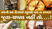 ઘરની આ દિશામાં ન રાખો જૂતા-ચપ્પલ, પરિવારમાં વધશે પરેશાનીઓ; જાણો જૂતા-ચપ્પલ સાથે જોડાયેલા 5વાસ્તુ દોષ 