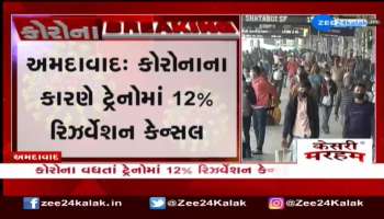Reservation cancellation in trains increased