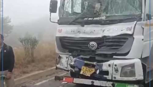 8 vehicle accident in Haryanas Rohtak due to fog