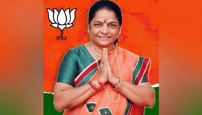 ભુજ: ભાજપના ઉમેદવાર નીમાબેને ગામડાઓમાં કર્યો પ્રચાર, ઉમળાભેર સ્વાગત ભુજ: ભાજપના ઉમેદવાર નીમાબેને ગામડાઓમાં કર્યો પ્રચાર, ઉમળાભેર સ્વાગત