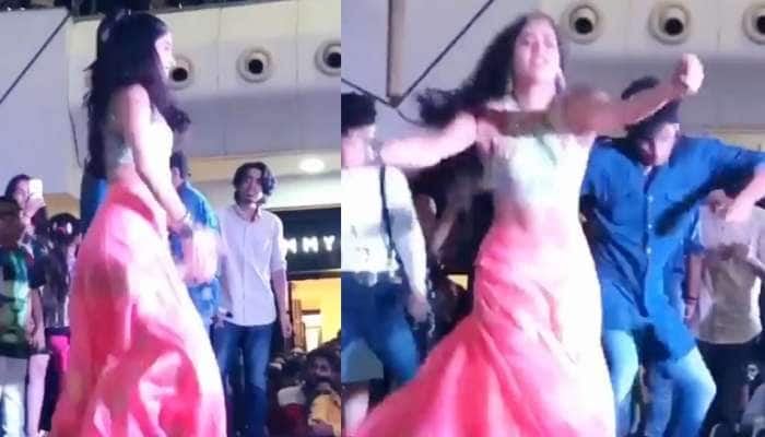 VIDEO : જાન્હવી કપૂરે સ્ટેજ પર કર્યો એવો ડાન્સ કે ગુંજી ઉઠ્યો માહોલ
