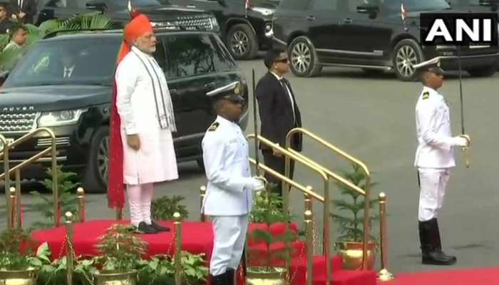 લાલ કિલા પરથી PM મોદીએ આપ્યું 82 મિનિટનું ભાષણ, કહ્યું- દેશ નવી ઉંચાઇઓને આંબી રહ્યો છે