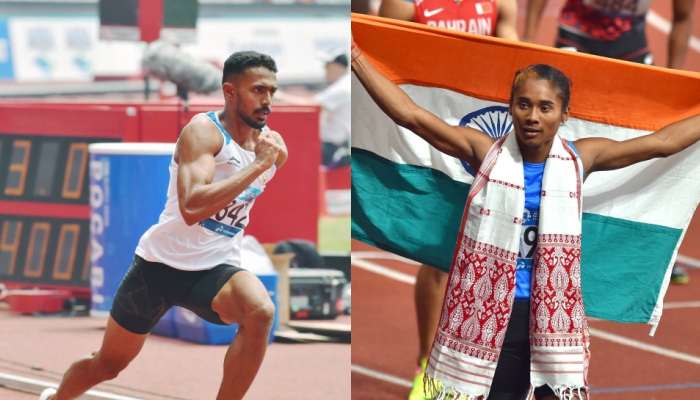 Asian Games 2018: હિમા દાસ અને અનસને 400 મીટરની રેસમાં મળ્યો સિલ્વર મેડલ