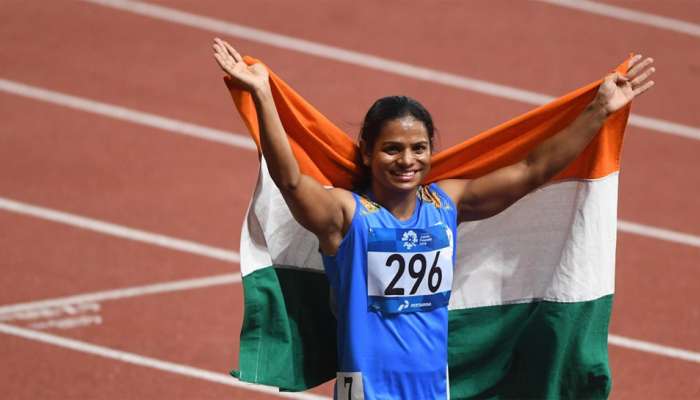 Asian Games: 200 Mમાં દુતી ચંદને સિલ્વર, ટેબલ ટેનિસ મિક્સ ડબલ્સમાં બ્રોન્ઝ