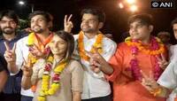 DUSUમાં લહેરાયો ABVPનો ઝંડો, અધ્યક્ષ સહિત 3 સીટો કબ્જે કરી