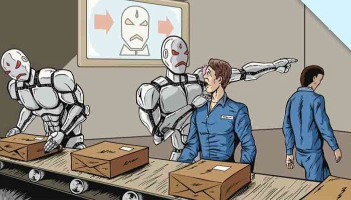2025 સુધીમાં વિશ્વની 50 % નોકરીઓ રોબોટના કારણે ખવાઇ જશે:WEF